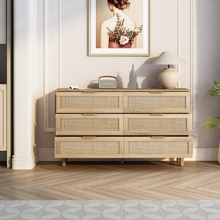 Bay Isle Home 6 Drawer Dresser And Reviews Wayfair